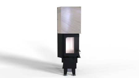 DEFRO HOME INTRA SM BL/BP SLIM G угловая каминная топка