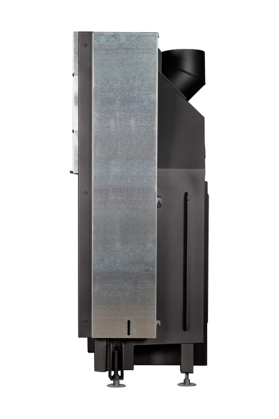 Топка ВЕГА 800/принтинг/подовая/черный шамот