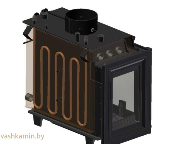 MAJA/PW/BL/12/W \ MAJA/PW/BP/12/W каминная топка с водяным контуром