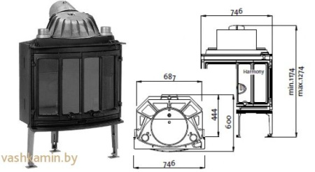 Топка Jotul I 18 Harmony