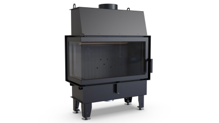 DEFRO HOME IMPULS ME BL/BP угловая каминная топка