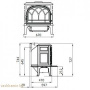 Печь камин Jotul F 400 BP