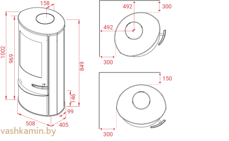 Lotus Liva 5 Печь-камин