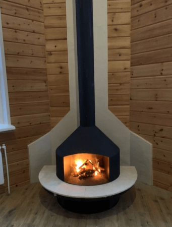 Островной камин LEDI
