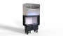 DEFRO HOME INTRA SM BL/BP SLIM G угловая каминная топка