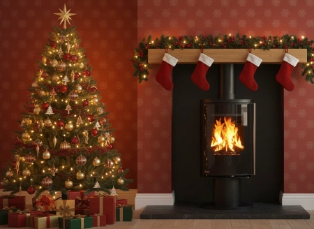 Печь-камин Ember E-16 FG Поворотная