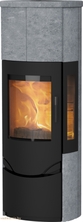 Печь-камин Lotus Prio M G в стеатите