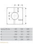 Декоративная пластина XXL 35"-45" PM25 Permeter