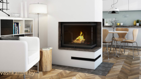 AMELIA/P/BS Угловая каминная топка Kratki