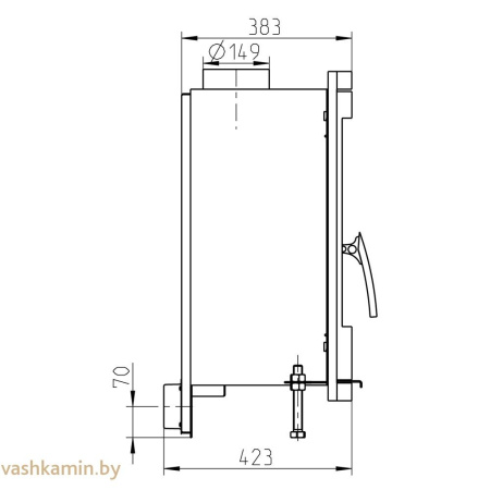 Thorma Valencia каминная топка