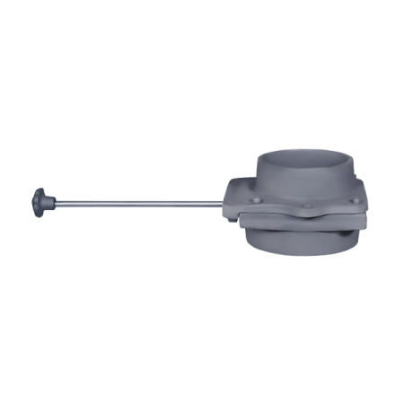 Чугунный шиберный блок ф130