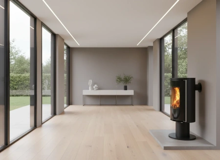 Печь-камин Ember E-16 FG Поворотная