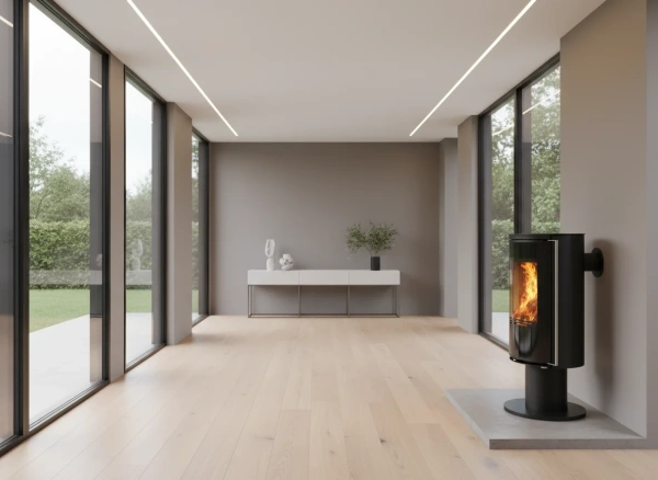 Печь-камин Ember E-16 FG Поворотная