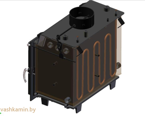 MAJA/PW/12/W каминная топка с водяным контуром