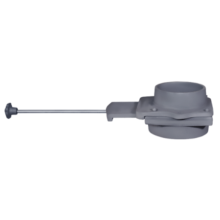 Чугунный шиберный блок ф130