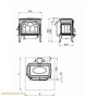 Печь камин Jotul F 500.2 BP