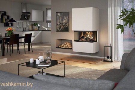 Spartherm Varia AS 3RLh-4S темный шамот каминная топка