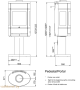 Scan 68-10 BP Pedestal печь-камин