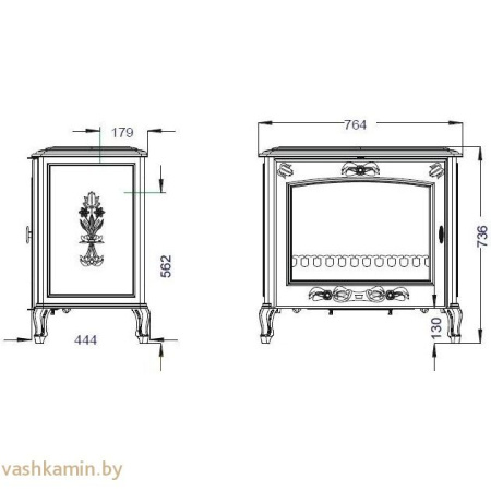 Печь-камин Regent Invicta