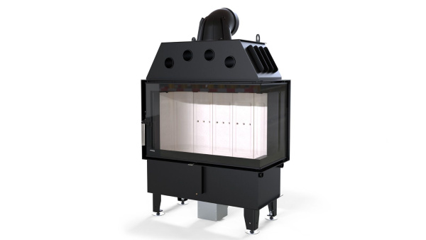 DEFRO HOME INTRA ME BP/BL  угловая каминная топка