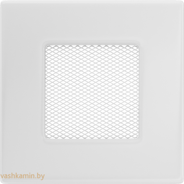 Белая решетка вентиляционная