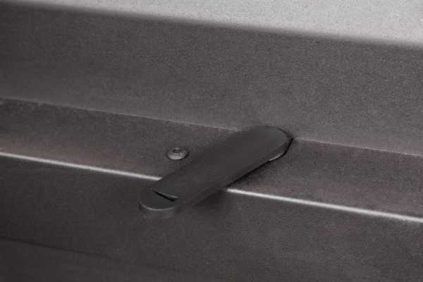 Каминная топка Экокамин Альфа 700-150 B принтинг черный/белый шамот