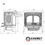 Чугунная печь KAWMET Premium S7 (11,3 кВт)
