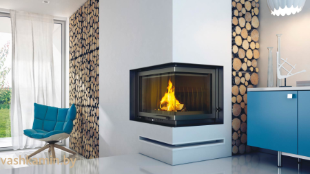 ZUZIA/P/BS 16 Угловая каминная топка Kratki