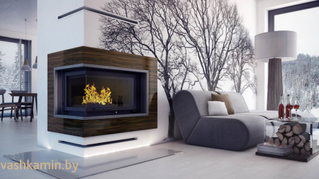 OLIWIA/L/BS/G 18 Угловая каминная топка Kratki