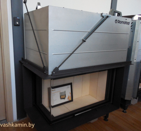 Romotop HEAT R/L 3G L 81.51.40.01 Угловая топка с цельногнутым стеклом