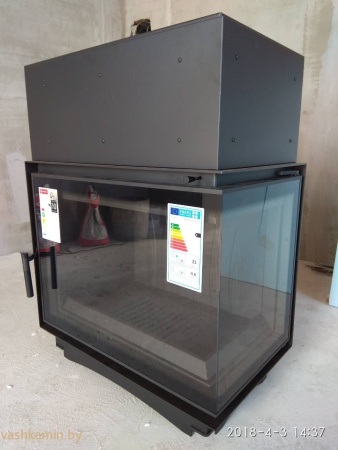 AMELIA/P/BS/DECO Угловая каминная топка Kratki