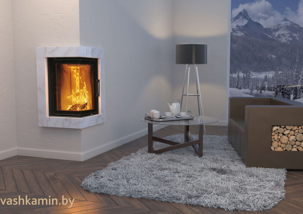 Austroflamm 38x38x57K Угловая каминная топка