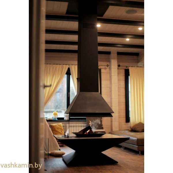 Островной камин Candle 123