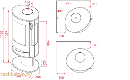 Lotus Liva 7 G Печь-камин