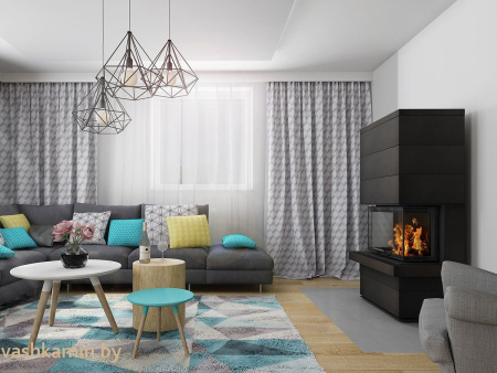 Romotop CARA C 03 Дизайнерский аккумуляционный камин