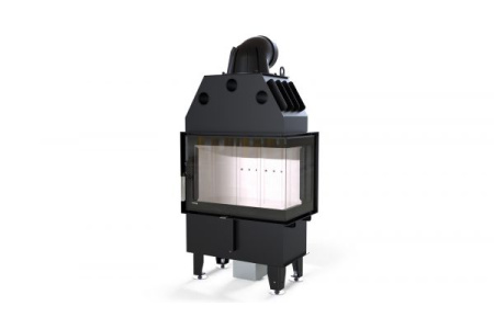 DEFRO HOME INTRA SM BP/BL Mini  угловая каминная топка