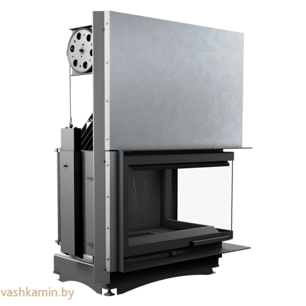 OLIWIA/P/BS/G 18 Угловая каминная топка Kratki