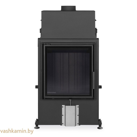 IMPRESSION 2G 55.60.01- каминная топка с черным шамотом и двойным остеклением