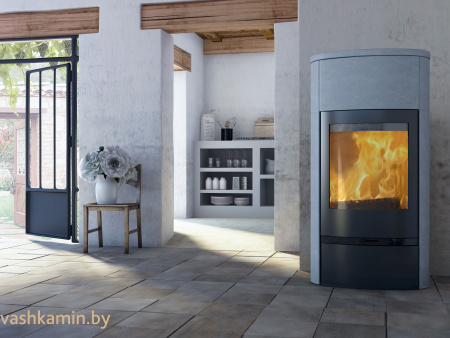 Lotus Jubilee 35 M стеатит Печь-камин без нижней дверцы