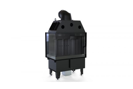 DEFRO HOME INTRA SM BP/BL  угловая каминная топка