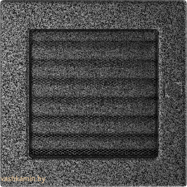 Черное серебро с жалюзи решетка вентиляционная