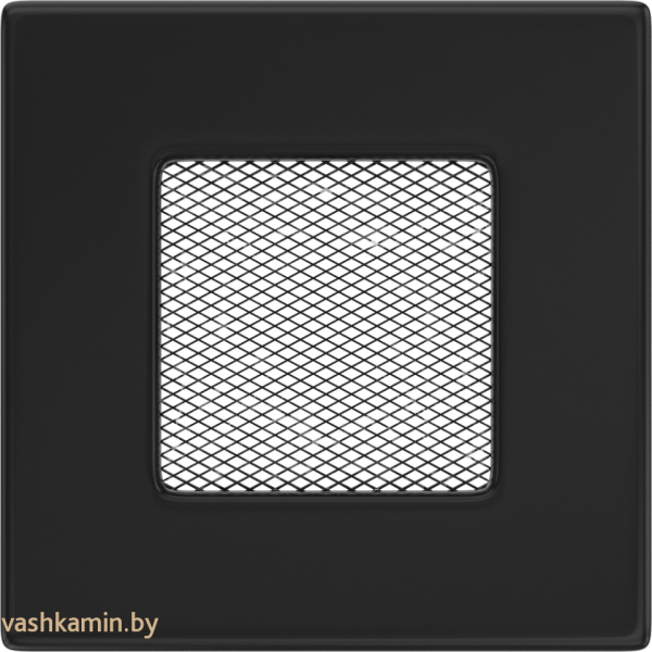 Черная решетка вентиляционная