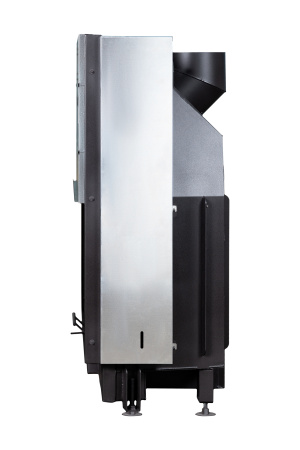 Топка ВЕГА 1000 черный шамот футеровка под кирпич