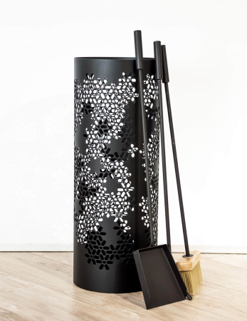 Ведро с аксессуарами для камина Borneo