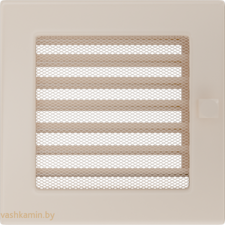 Кремовая решетка с жалюзи вентиляционная
