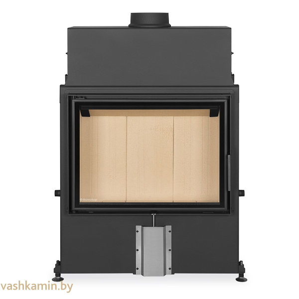 IMPRESSION 2G 80.60.01- каминная топка с белым шамотом и двойным остеклением