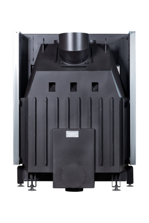 Топка ВЕГА 1000 черный шамот футеровка под кирпич