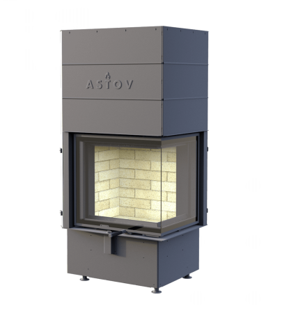 КАМИННАЯ ТОПКА АСТОВ П2С 6057 L/R угловая