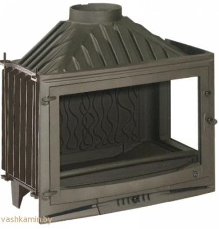 Каминная топка 700 Selenic стекло справа