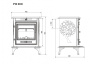 Чугунная печь KAWMET P10 (6.8 kW) EKO